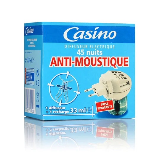 Diffuseur anti-moustiques 45 nuits