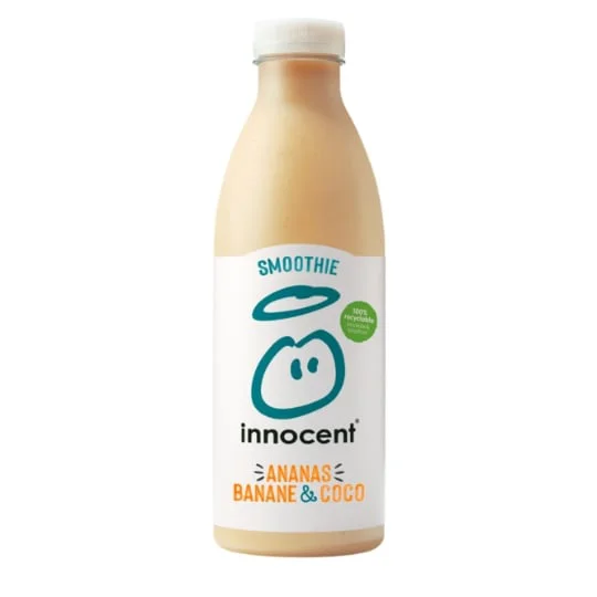 Smoothie ananas banane coco sans sucres ajoutés