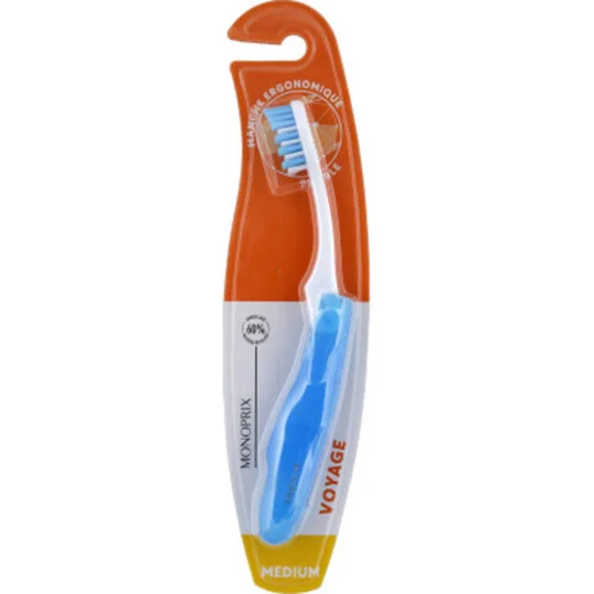 Brosse à dents voyage pliable