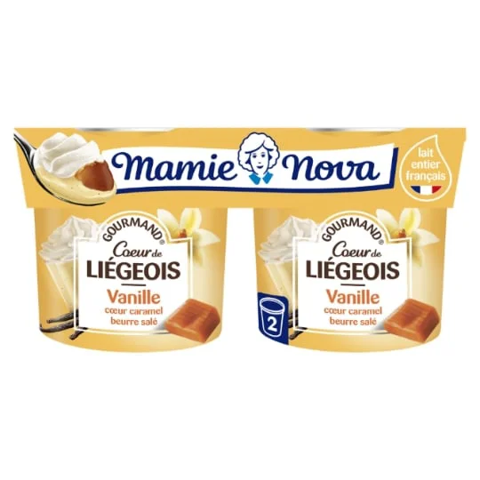 Liégois Vanille Coeur Caramel