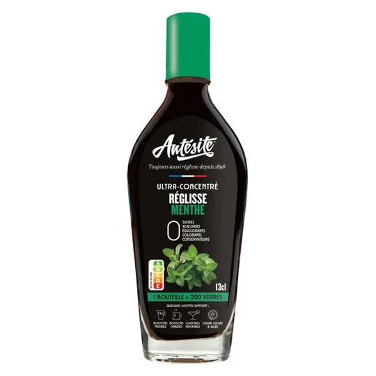 Concentré de réglisse - Sans sucre - Réglisse menthe