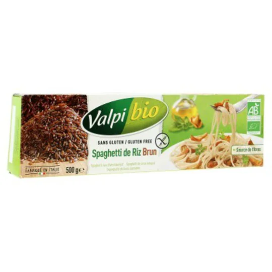 Spaghetti de Riz brun sans gluten Bio