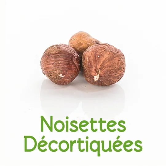 Noisettes décortiquées BIO en vrac