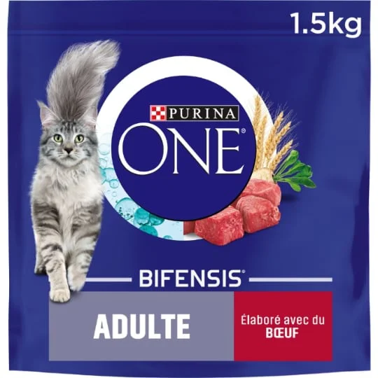 Croquettes pour chat adulte/boeuf
