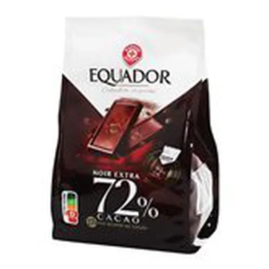 Chocolat noir Mini carrés 72% cacao
