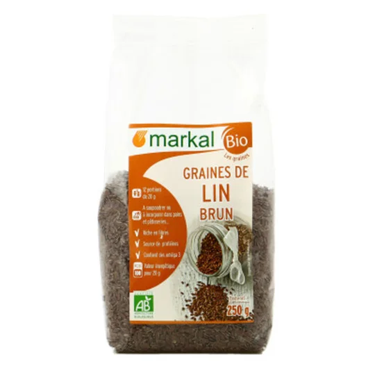 Graines de Lin Brun Bio