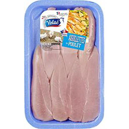 Aiguillettes de poulet jaune