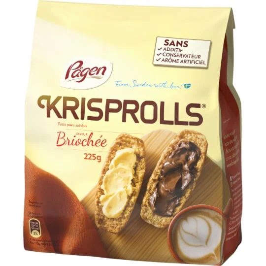 Petits pains suédois saveur Briochée