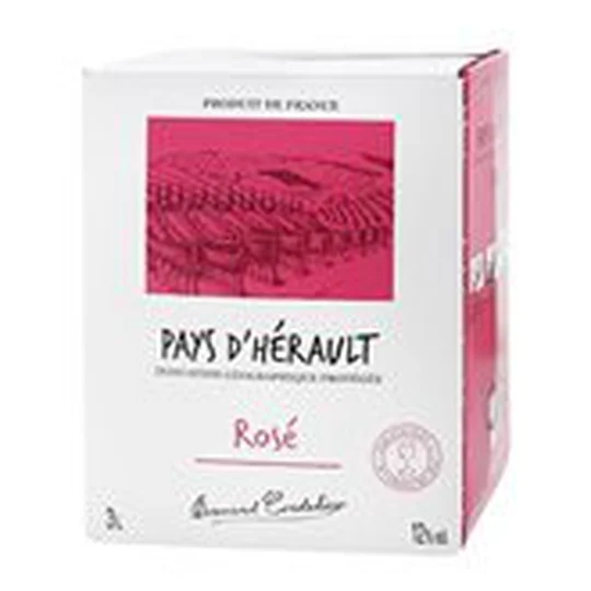 Vin rosé Pays d'Hérault Bernard Cordelier IGP