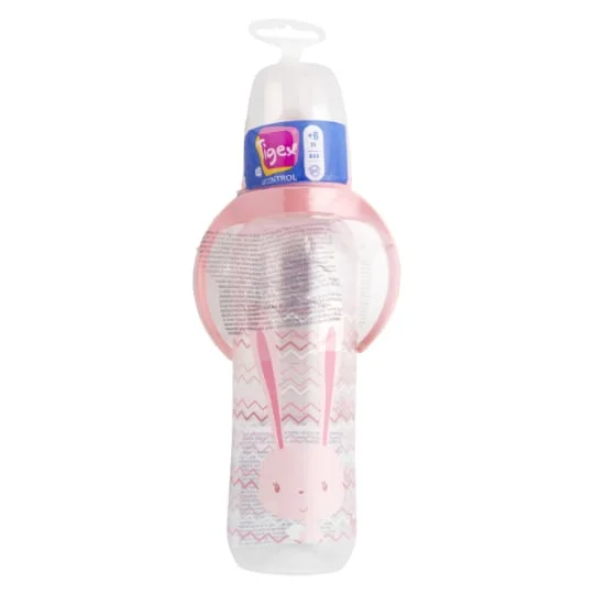 Biberon col étroit 330ml à poignées dès 6 mois