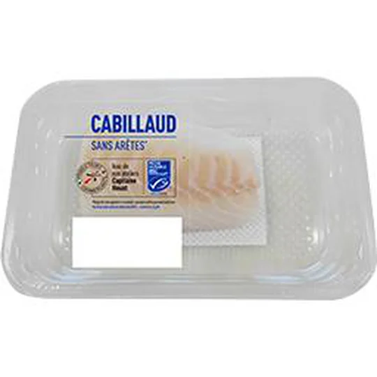 Cabillaud sans arêtes