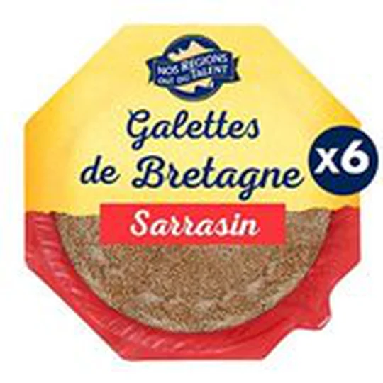 Galettes sarrasin Bretagne x6