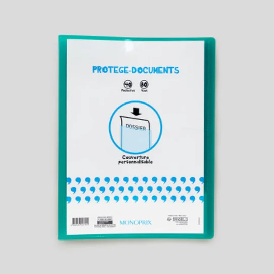 Reliure 80 Vues, Couverture Personnalisable