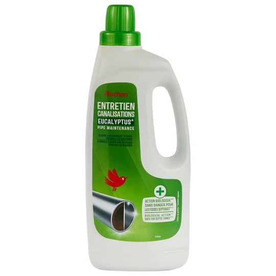 Gel wc entretien canalisation action biologique