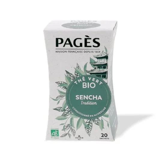 Thé vert Sencha Bio