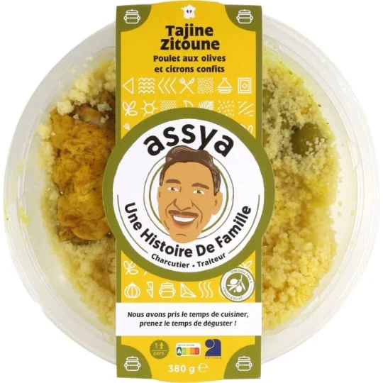 Plat cuisiné Tajine Zitoune