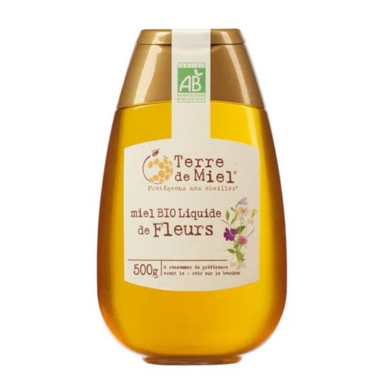 Miel Bio Liquide de Fleurs