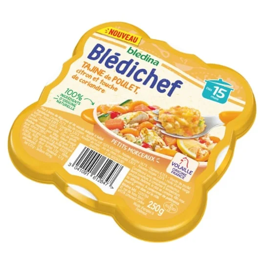 Repas bébé 15 mois Tajine légumes poulet