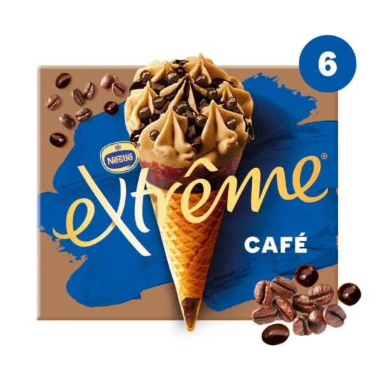 Glace Cône café pépites