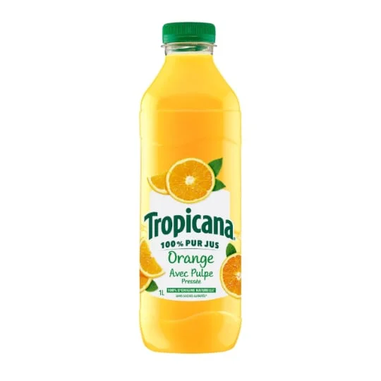 Pur jus Orange Pure Premium Avec pulpe