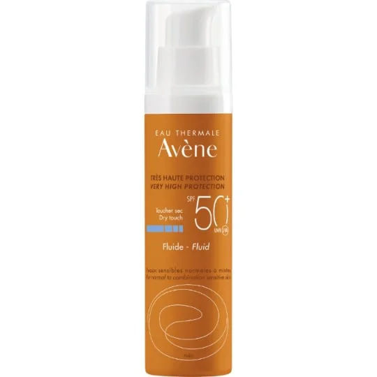 Crème solaire SPF50+ peau intolérante
