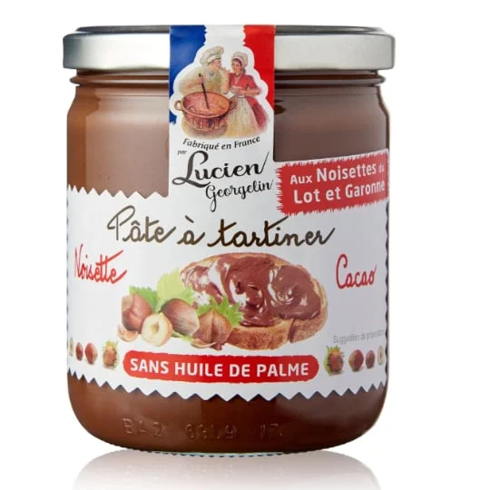 Pâte à tartiner noisette cacao