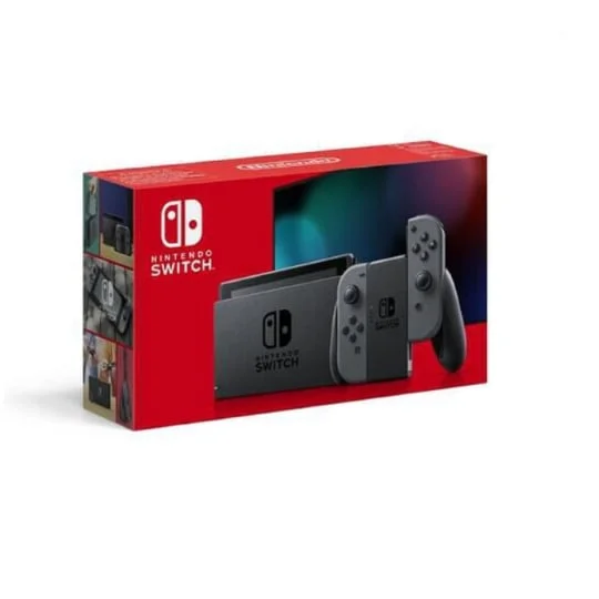 Console Switch Grise avec 1 paire de Joy-Con grises