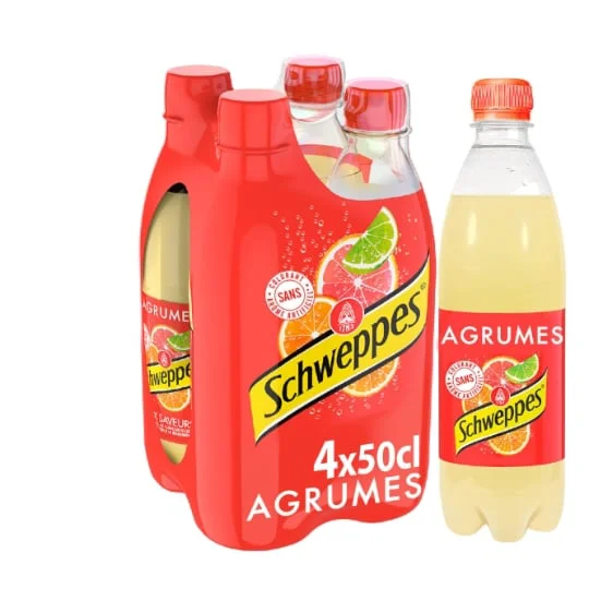 Soda saveur agrumes