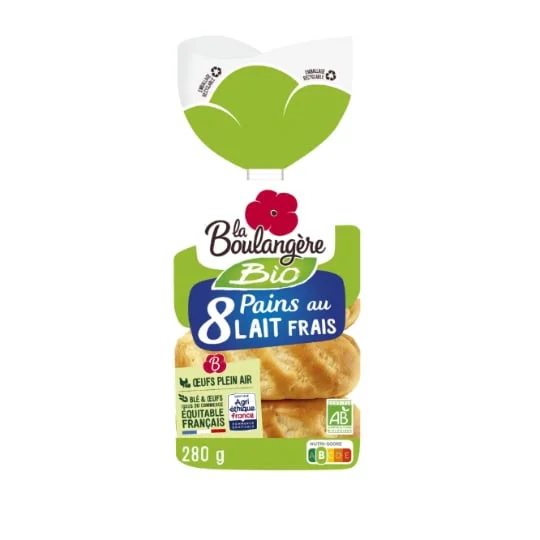 Pains au lait bio