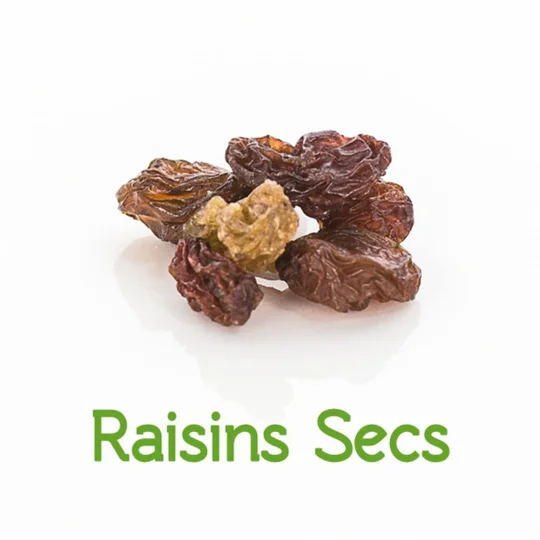 Raisins secs bio en vrac