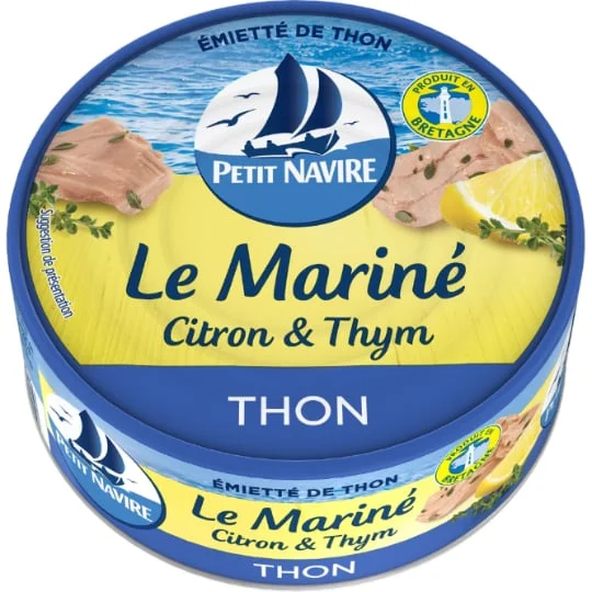 Miettes de thon citron & thym