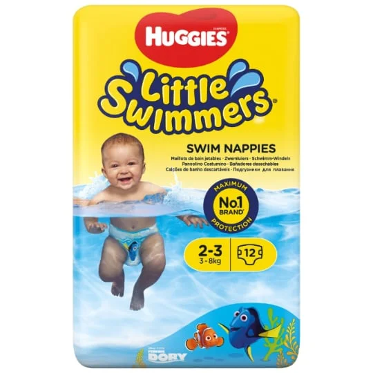Maillots de bain jetables T2/3 : 3-8kg LITTLE SWIMMERS