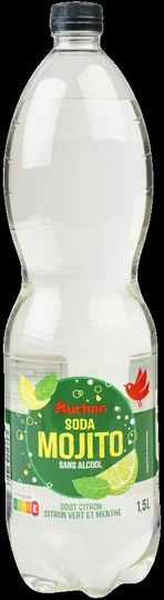 Soda saveur mojito sans alcool