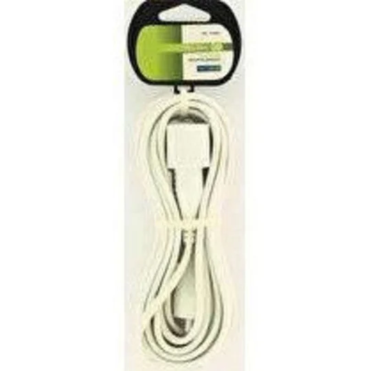 Prolongateur 2X0,75 5M Blanc