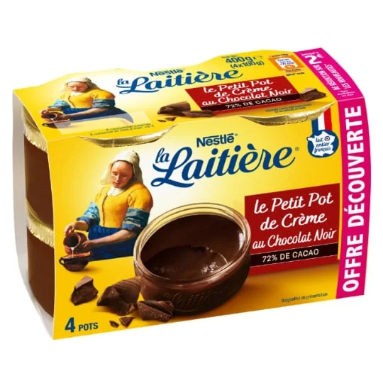 Crème dessert chocolat noir
