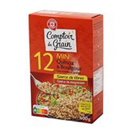 Duo céréales Quinoa et Boulgour