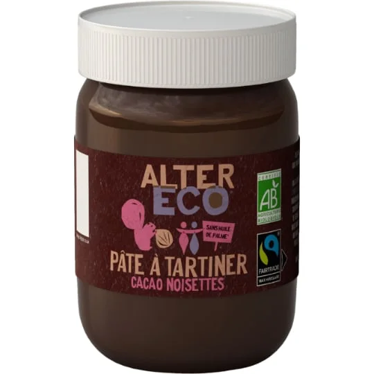 Pate a tartiner au cacao & noisettes