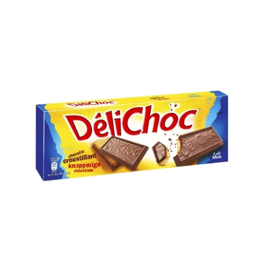 Biscuits et tablettes chocolat au lait