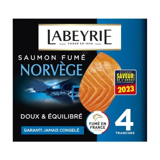 Saumon fumé de Norvège