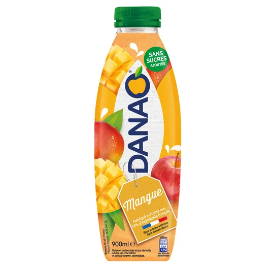 Boisson lactée mangue sans sucres ajoutés