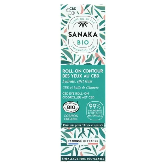 Roll-On Contour des Yeux au CBD & Chanvre Bio