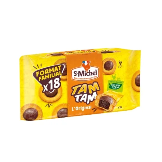 Gâteaux Tam Tam l'original coeur chocolat
