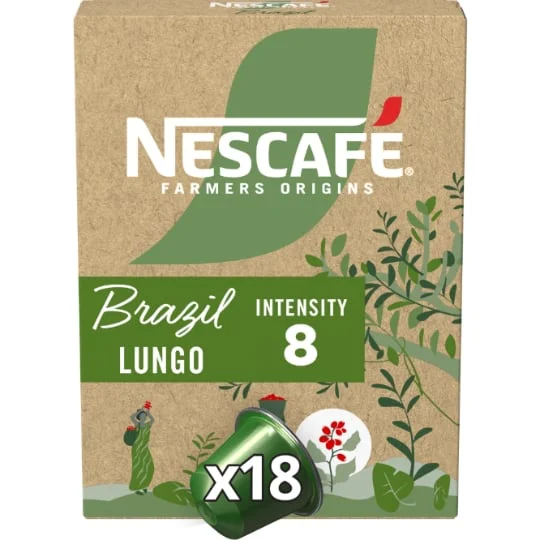 Capsules de café Brazil Lungo intensité 8