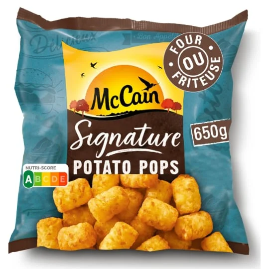 Pommes de terre bouchées potato pop's