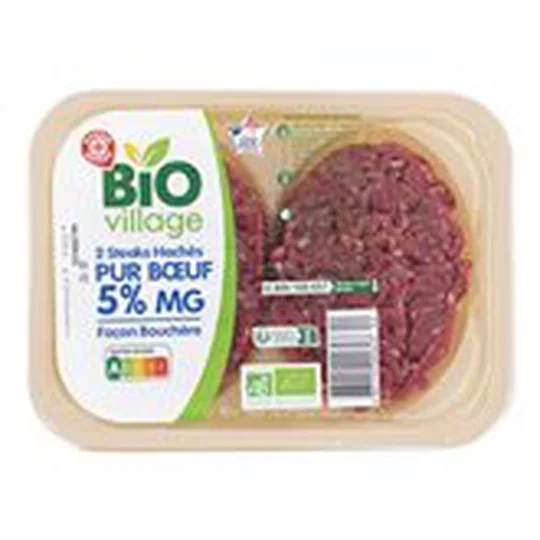 Steak haché 5% mg Bio
