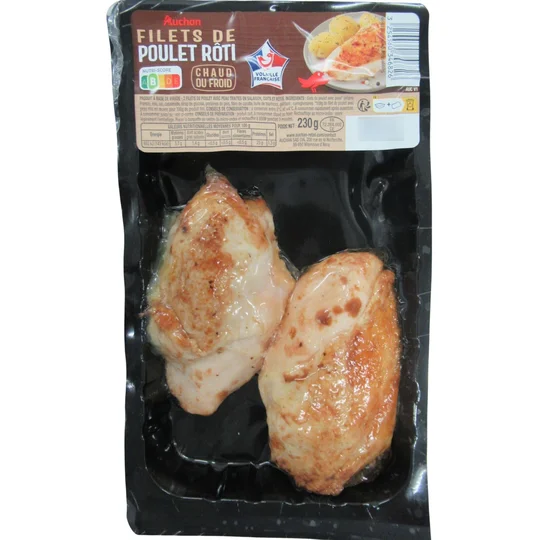 Filets de poulet rôti