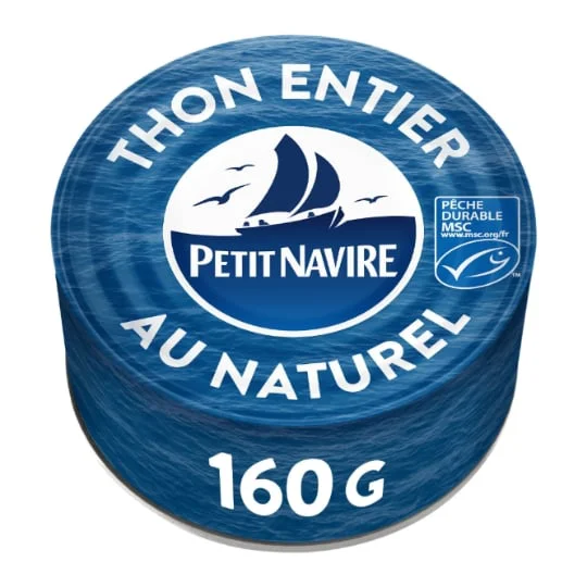 Thon entier naturel albacore
