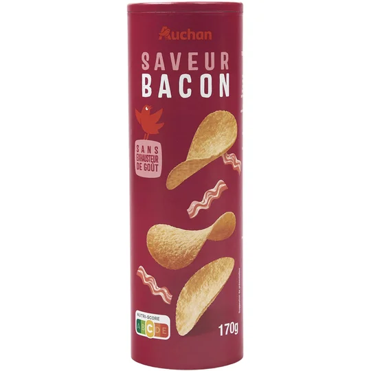 Tuiles saveur bacon