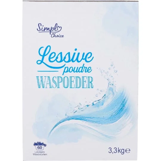 Lessive en poudre Simpl Choice