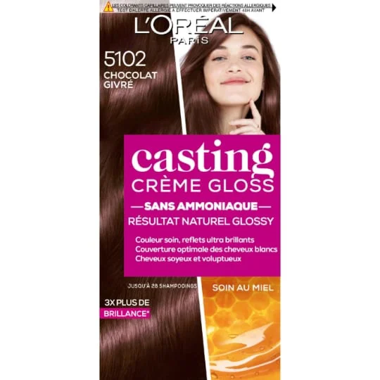 Coloration Cheveux 5102 Chocolat Givré